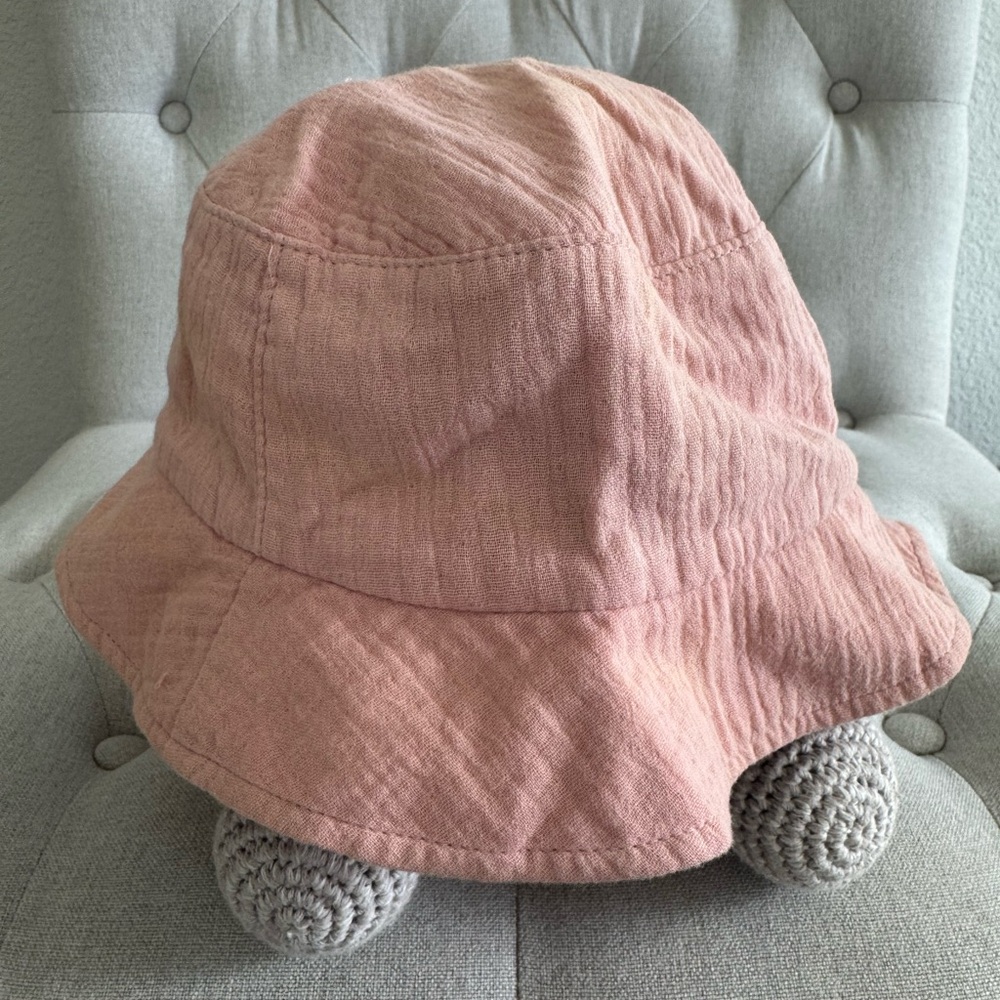 Zara Kids Pink Bucket Hat
